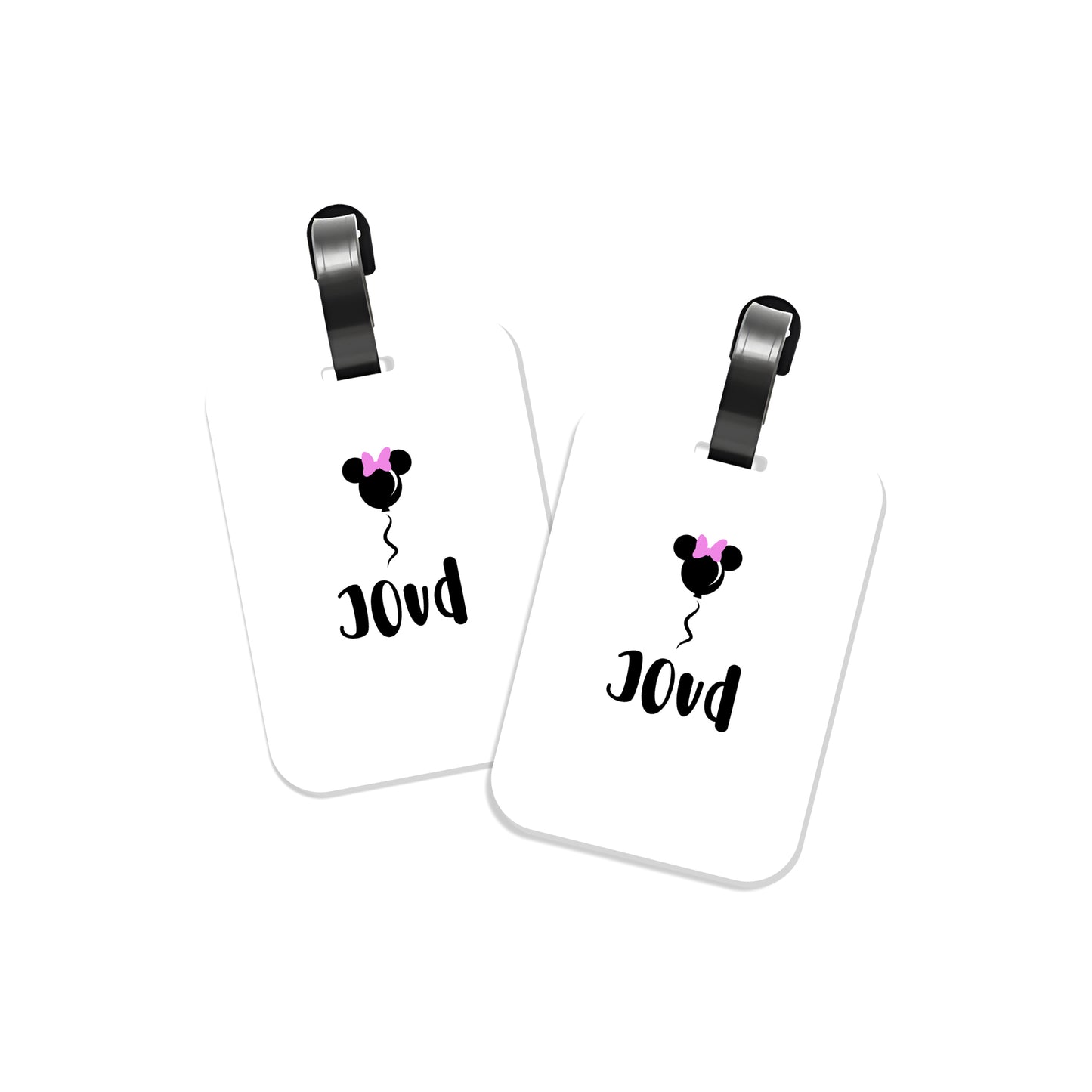 School Tags D050 - Minnie Mouse