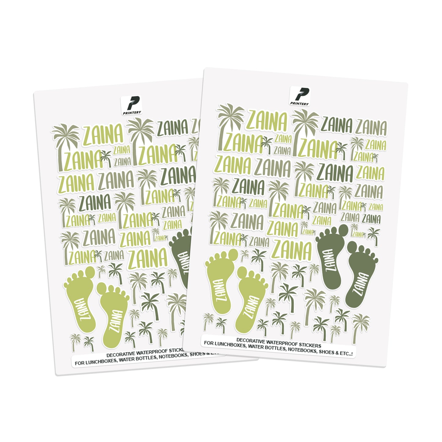 Summer Camp Decorative Labels 05