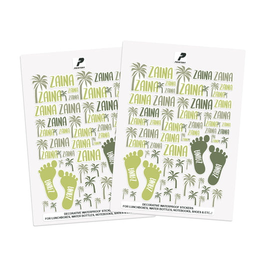 Summer Camp Decorative Labels 05