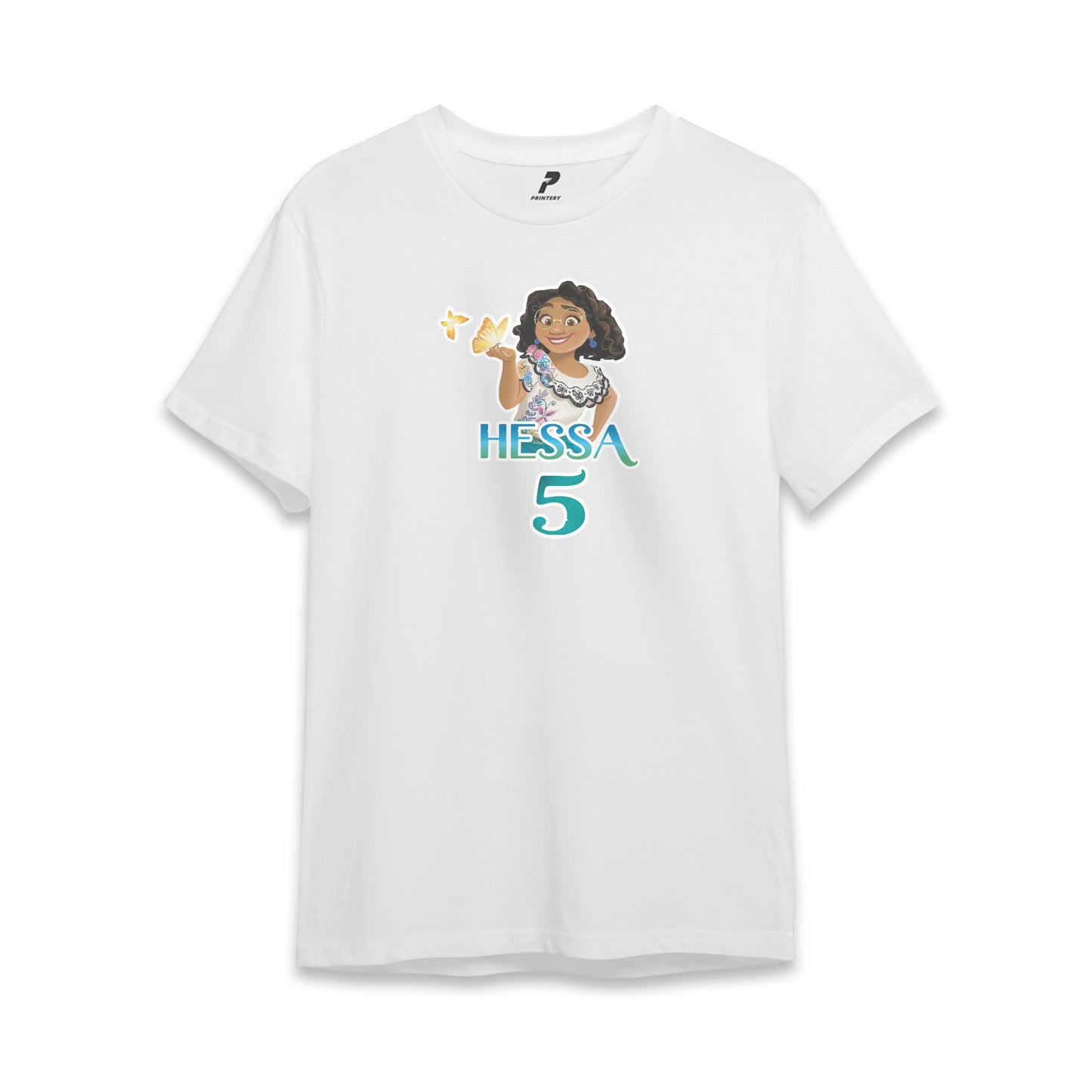Encanto Theme Birthday T-Shirt White