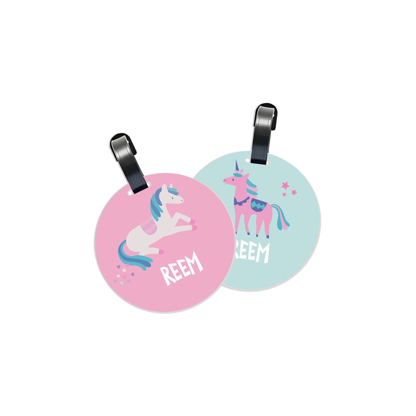 School Tags D069 - Unicorn