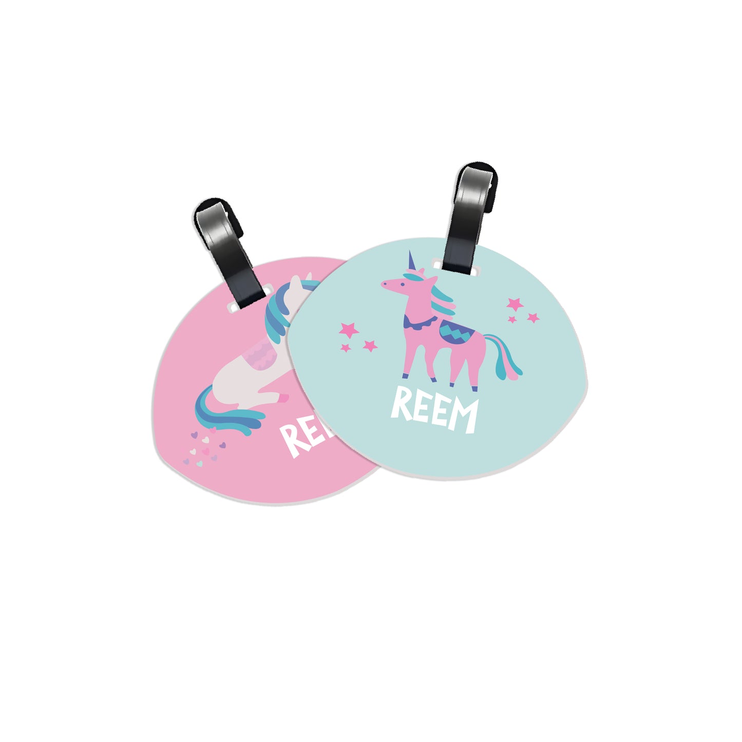 School Tags D069 - Unicorn