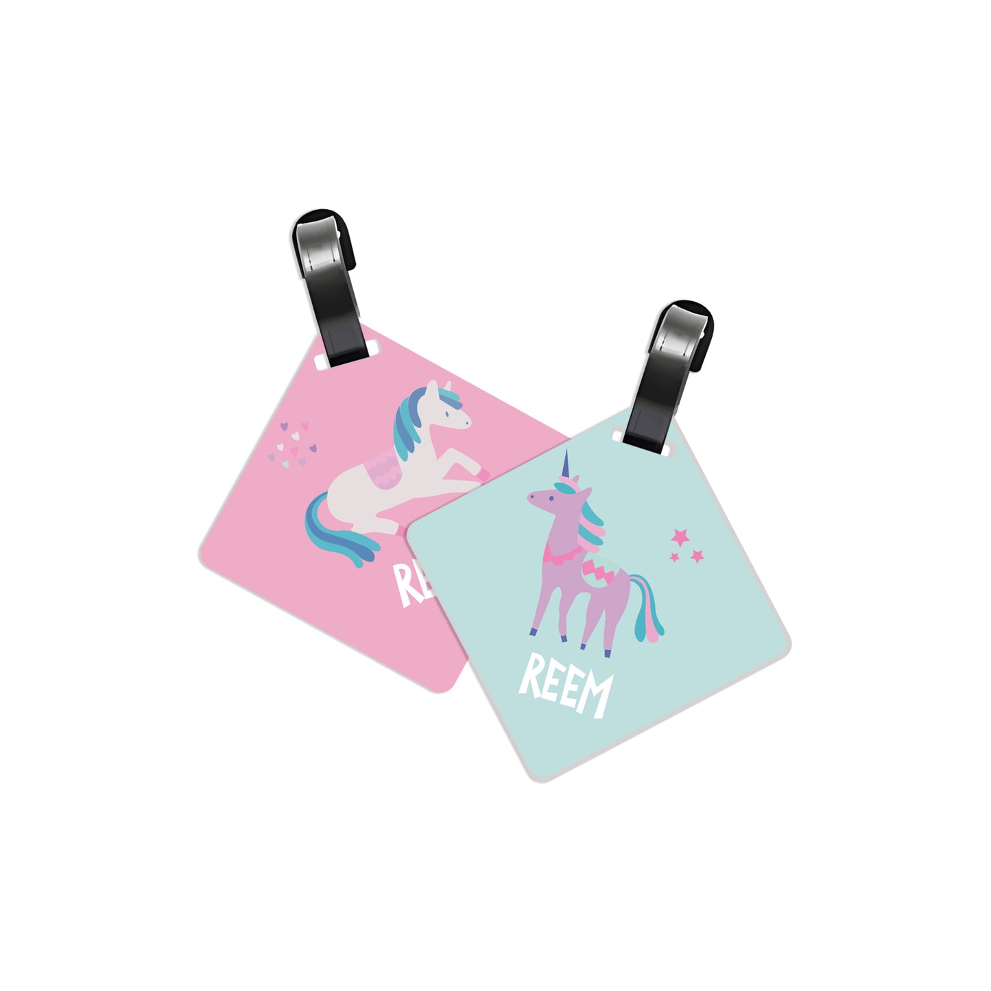 School Tags D069 - Unicorn
