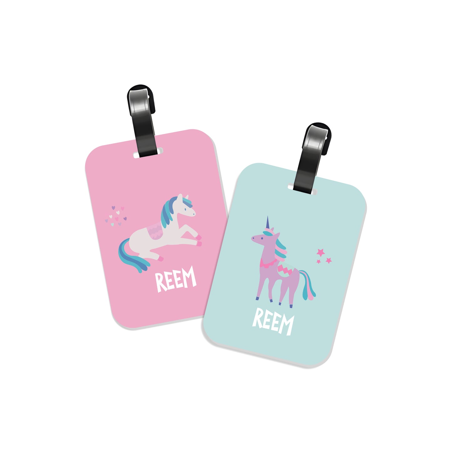School Tags D069 - Unicorn
