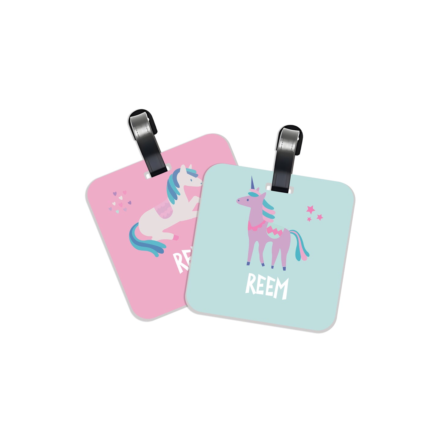 School Tags D069 - Unicorn