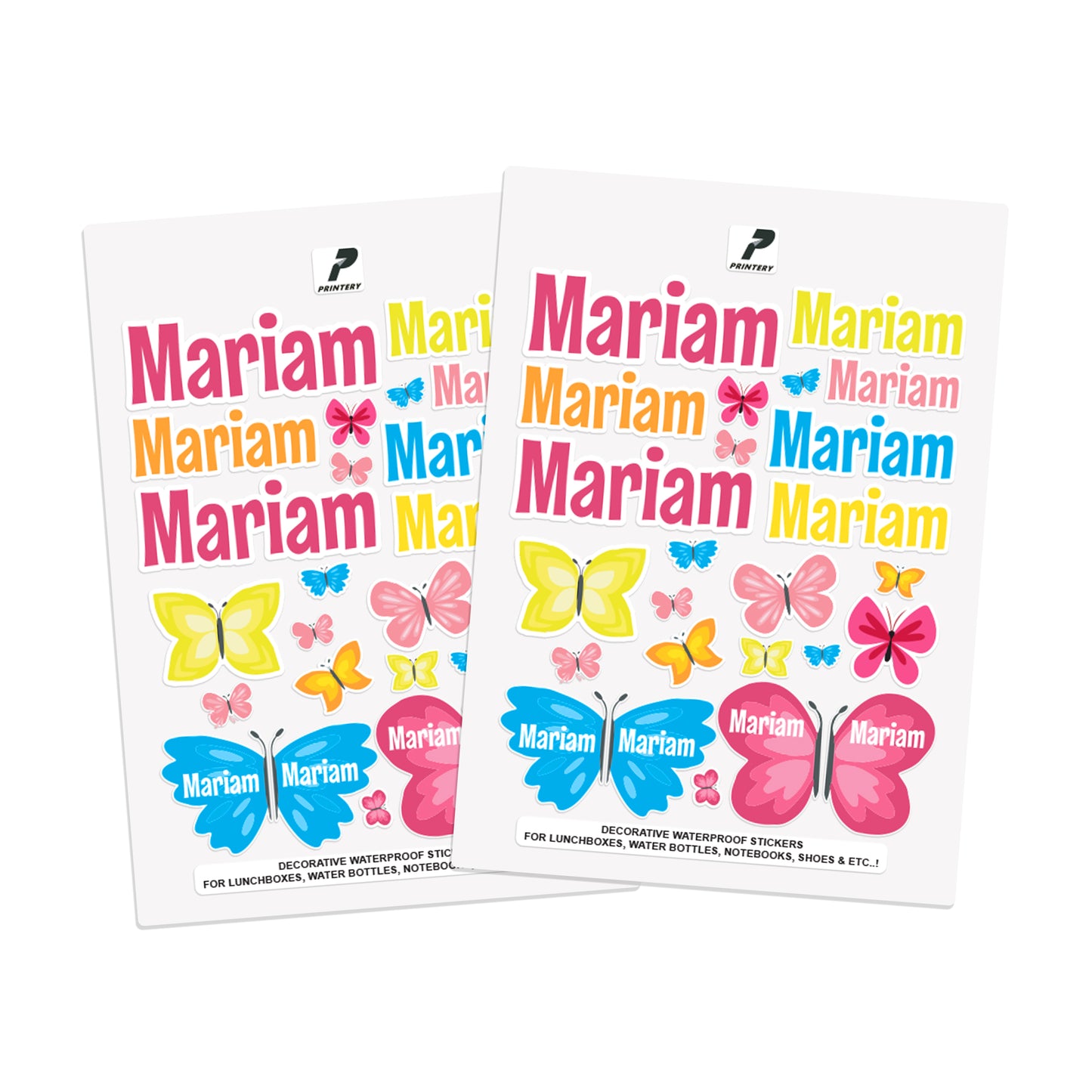Summer Camp Decorative Labels 06