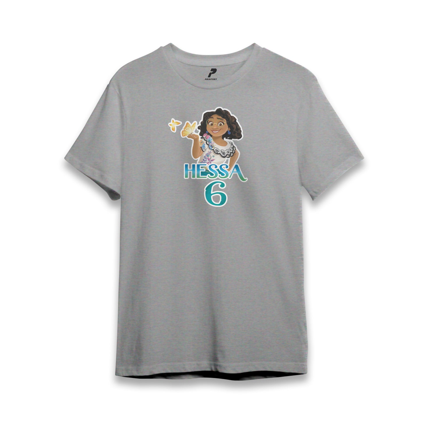 Encanto Theme Birthday T-Shirt Gray