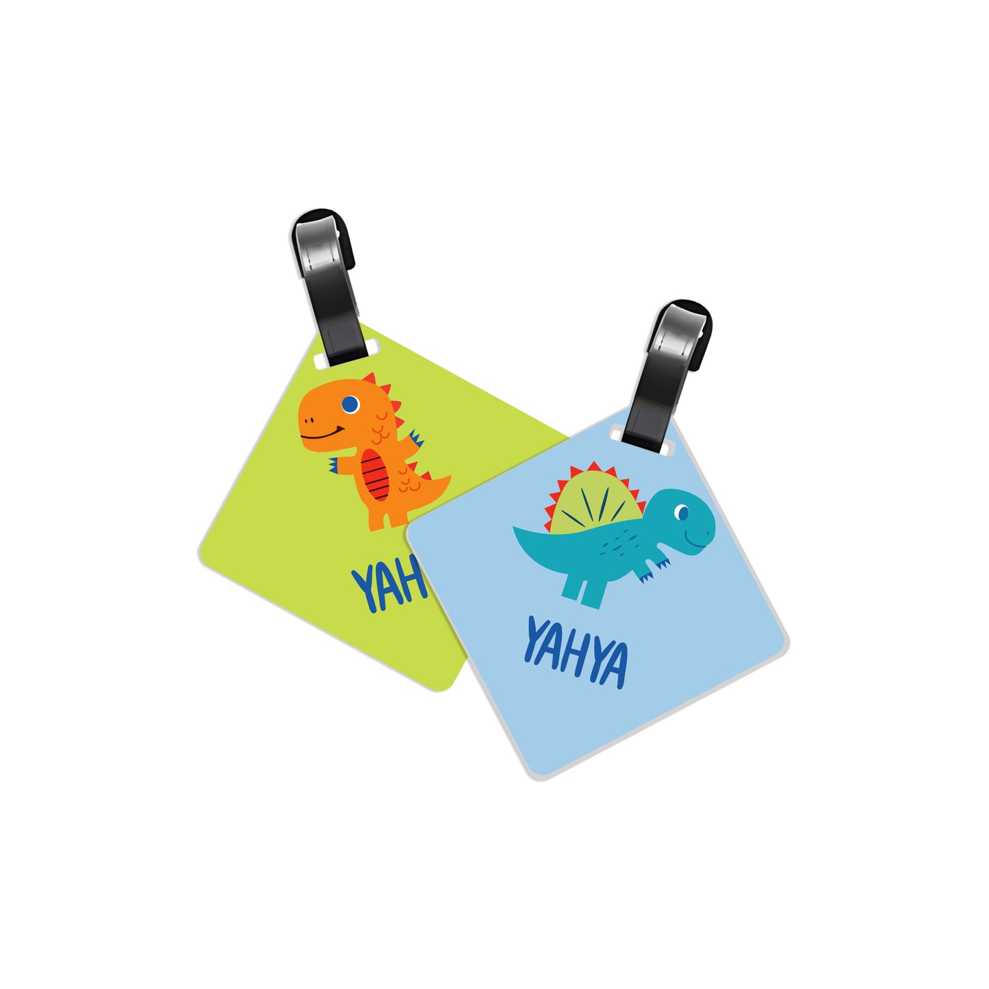 School Tags D070 - Dinosaur