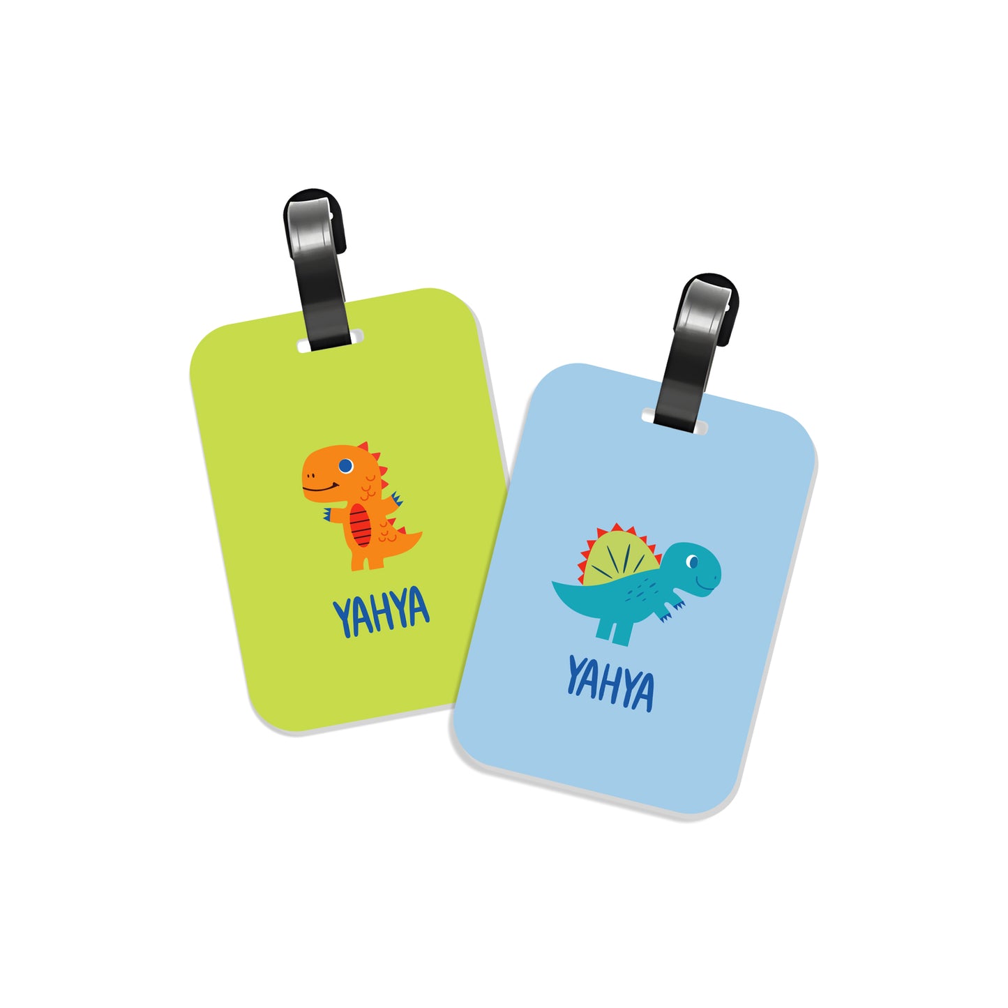 School Tags D070 - Dinosaur