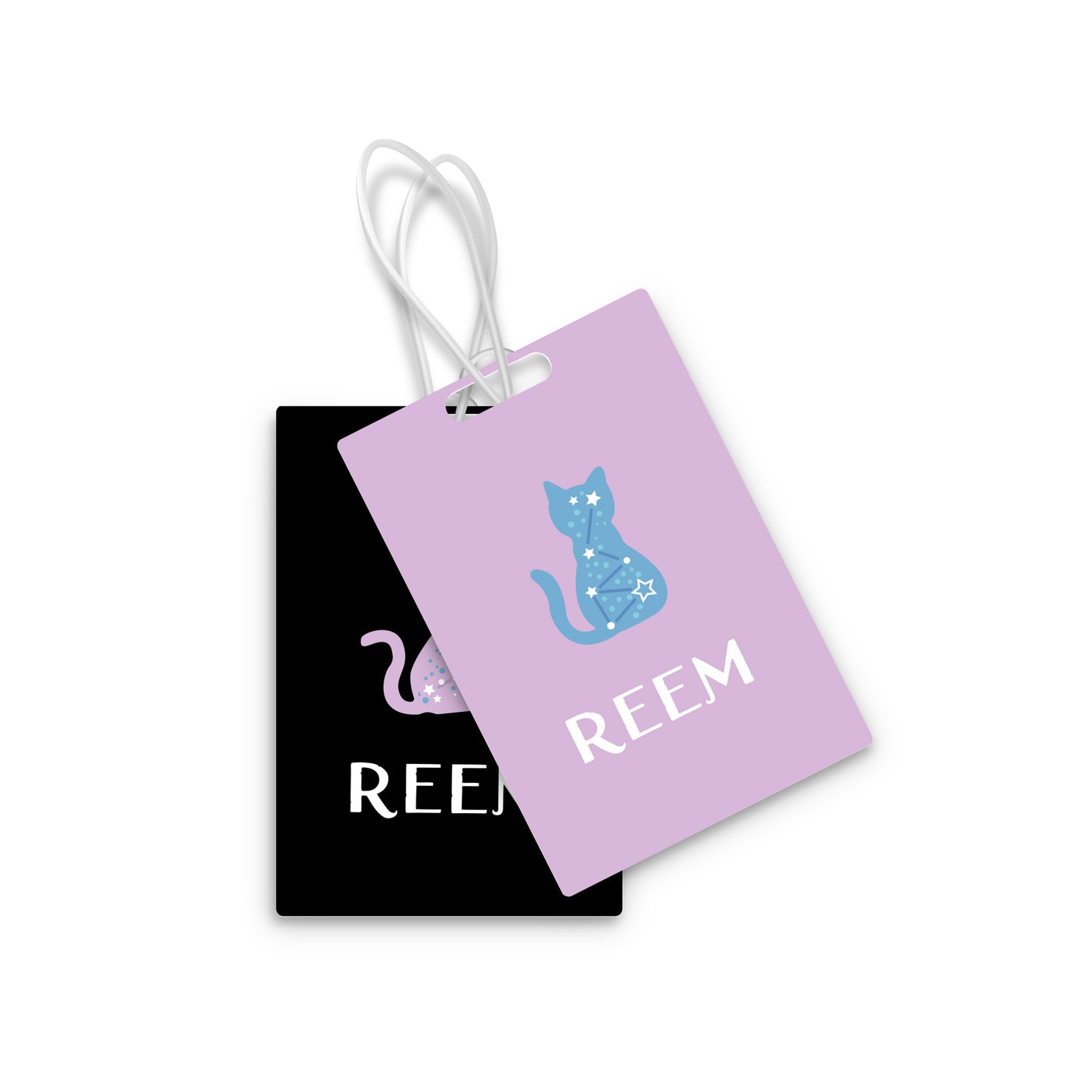 School Tags D072 - Cat