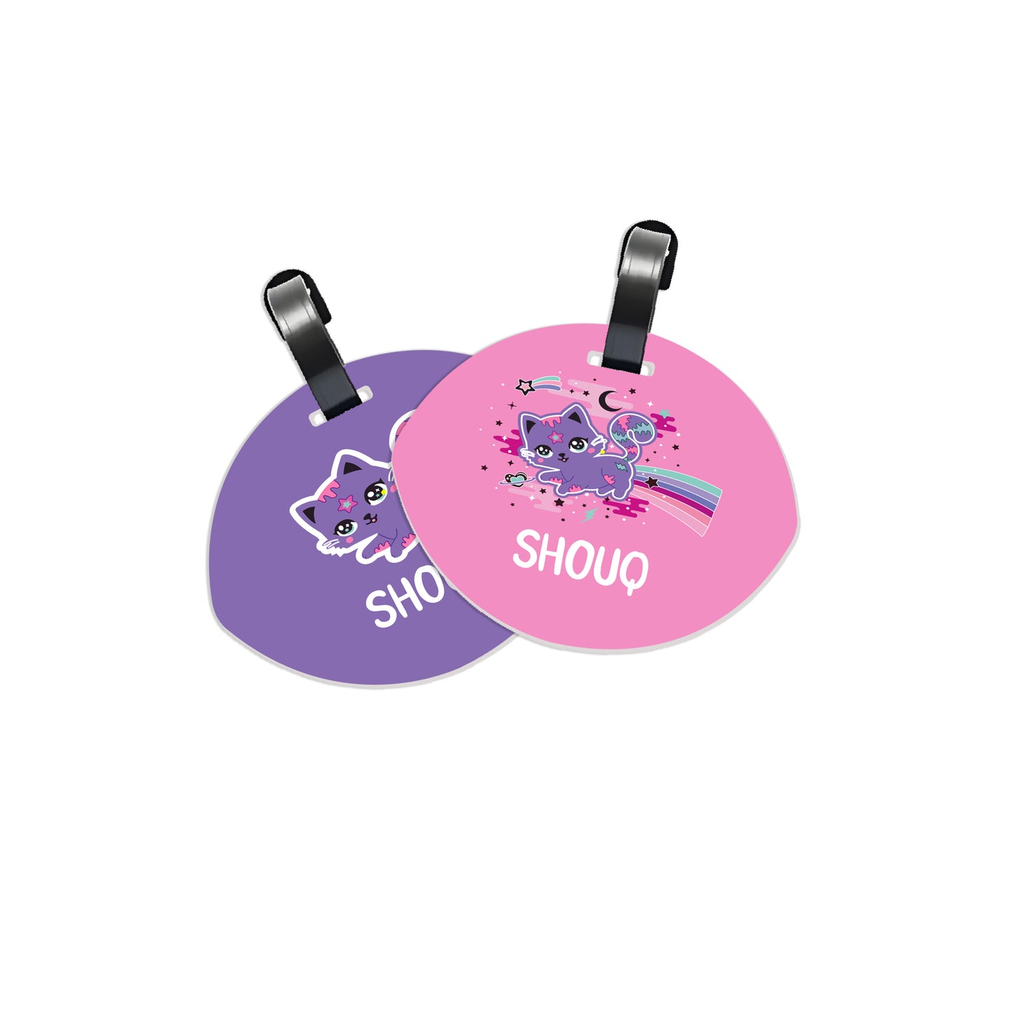 School Tags D073 - Cat