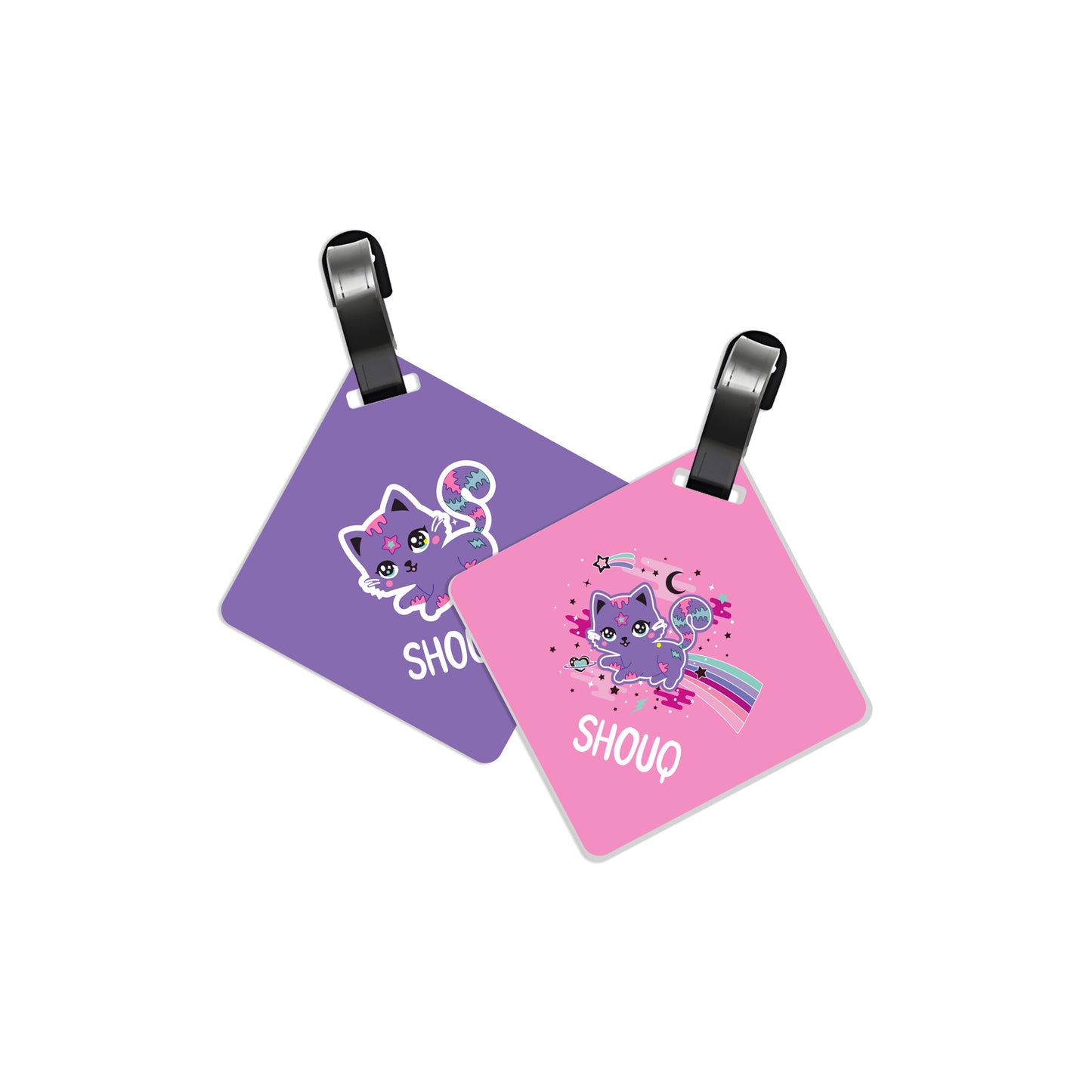 School Tags D073 - Cat