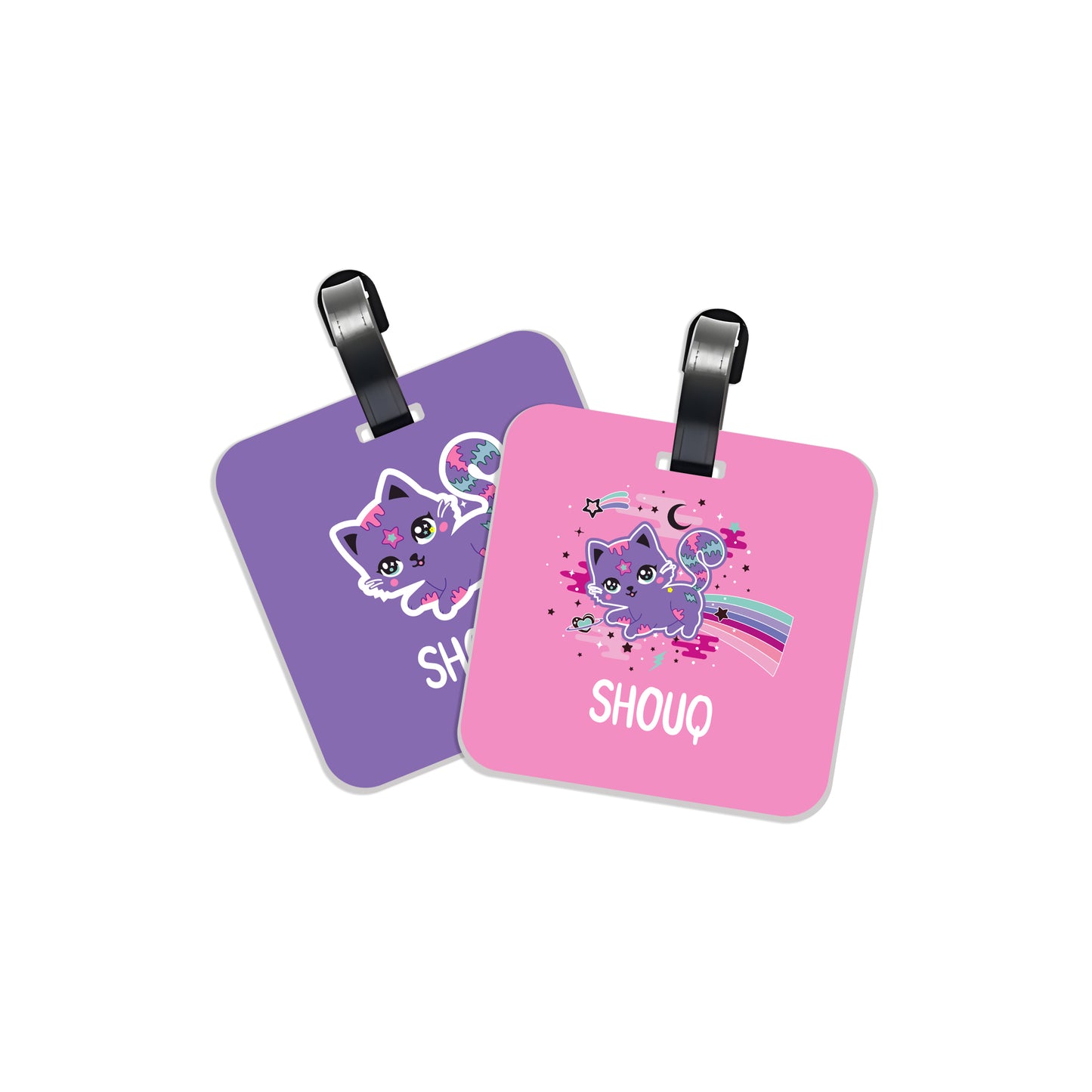 School Tags D073 - Cat