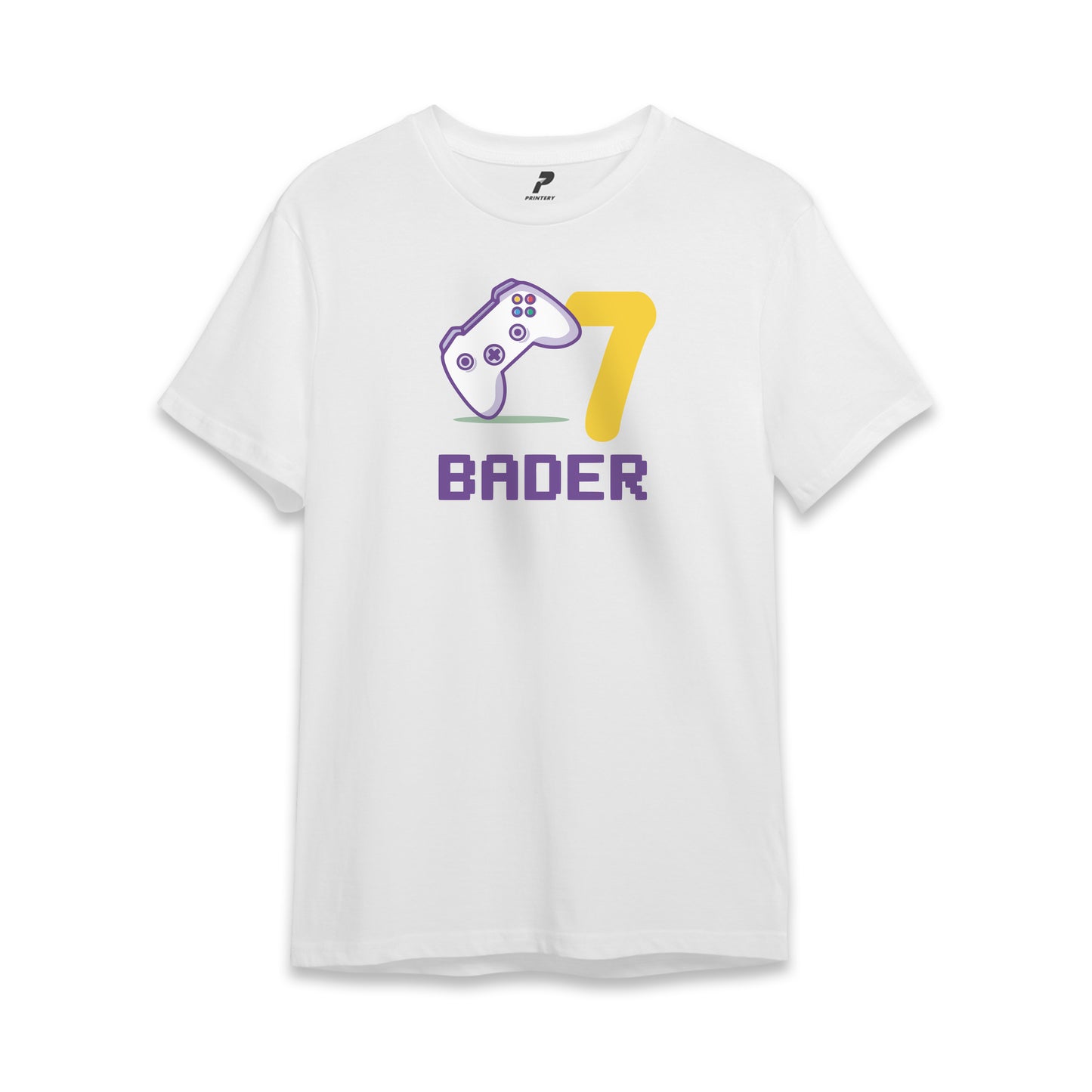 PlayStation Theme Birthday T-Shirt White