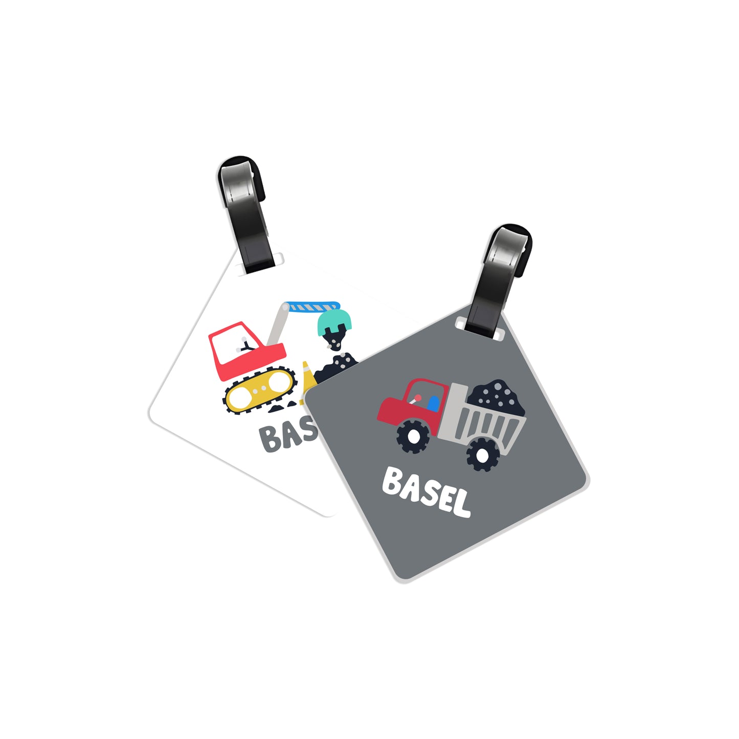 School Tags D082 - Cars & Truck