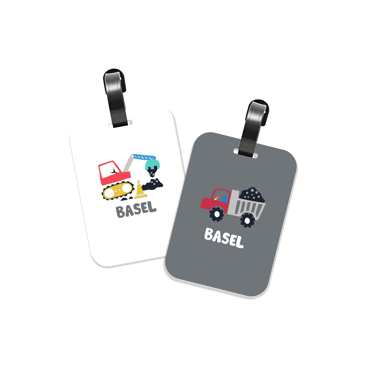 School Tags D082 - Cars & Truck