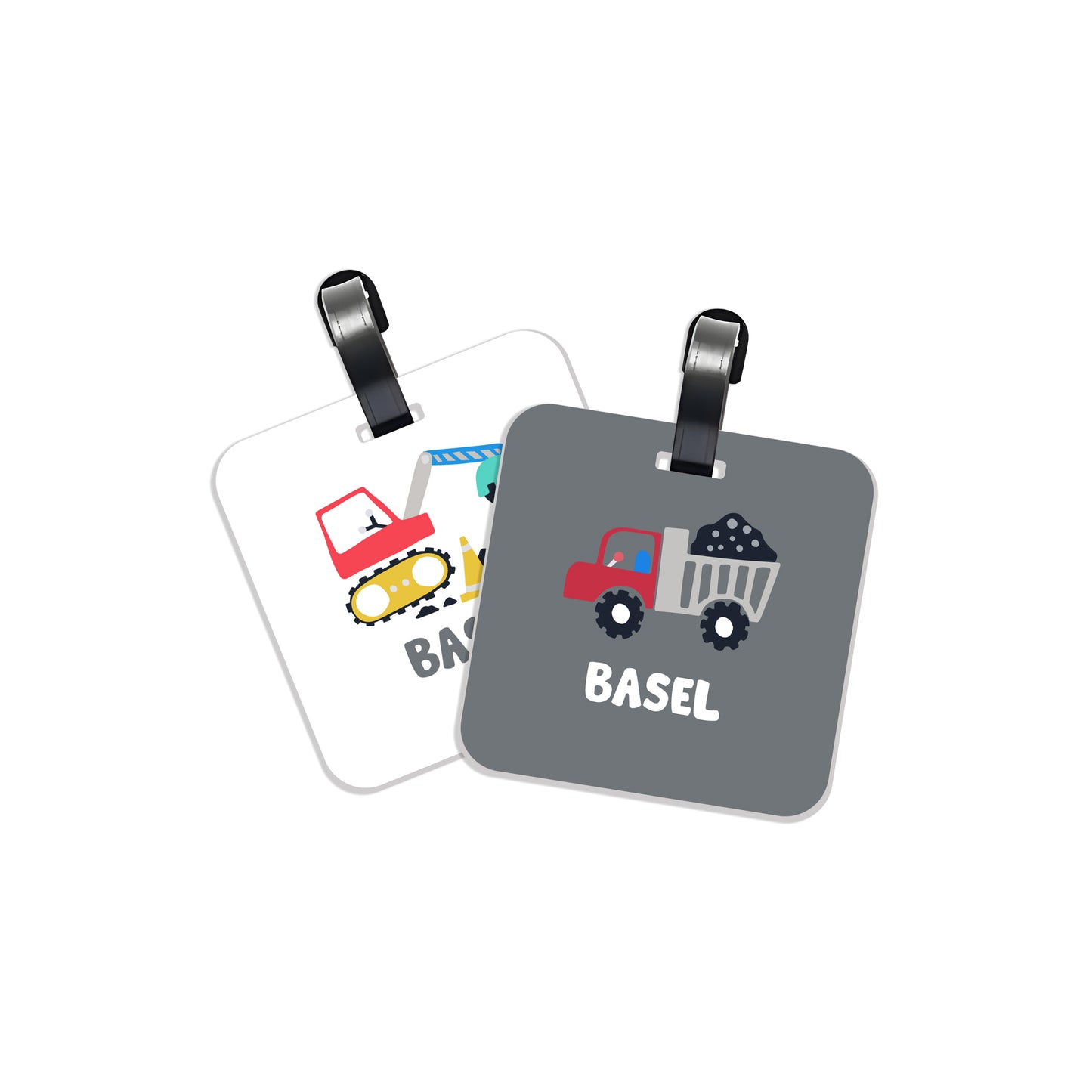 School Tags D082 - Cars & Truck