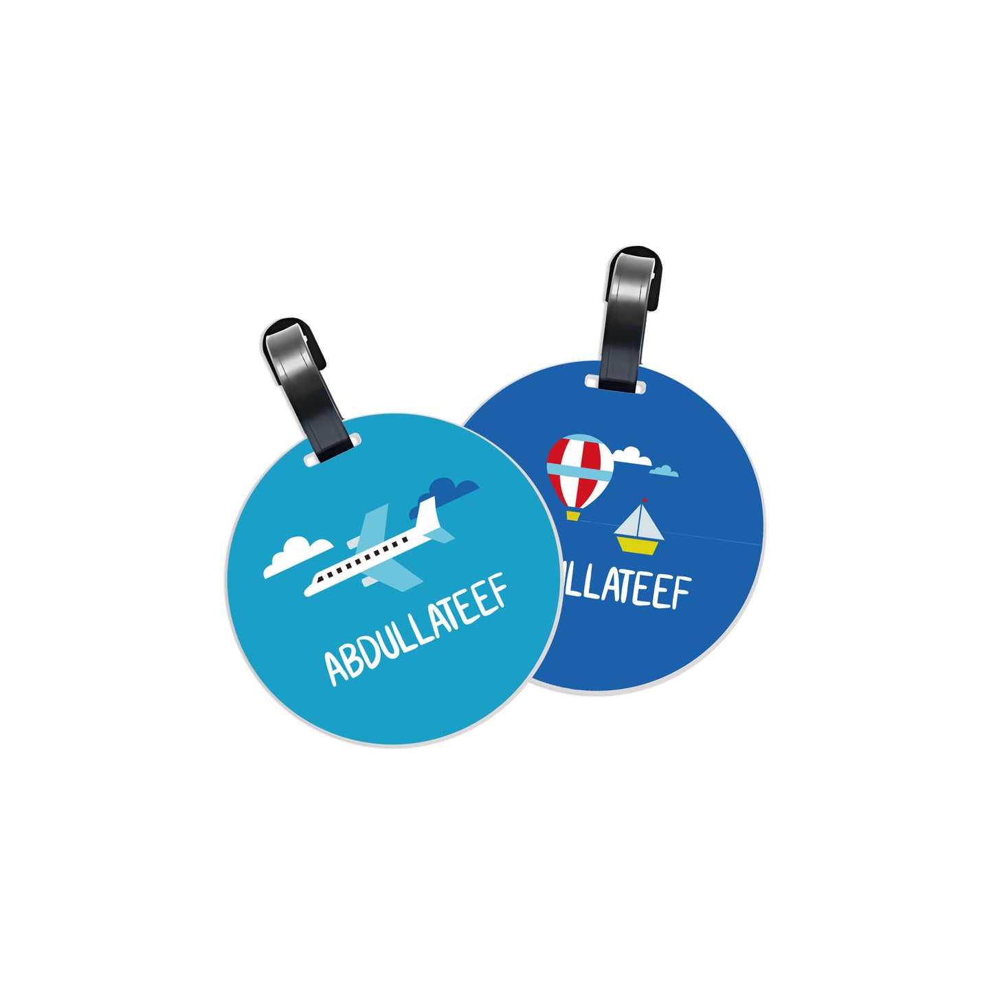 School Tags D083 - Cars & Airplane