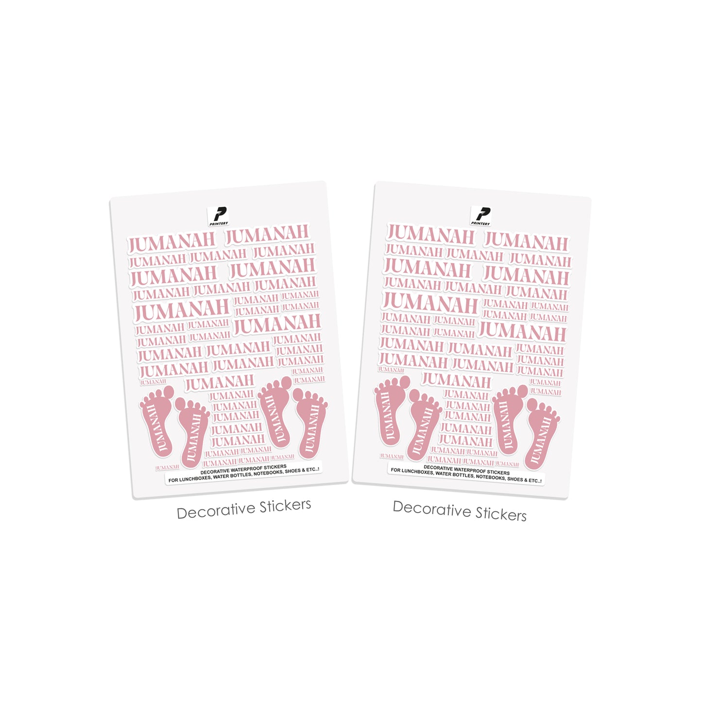 School Label Stickers Pack D085