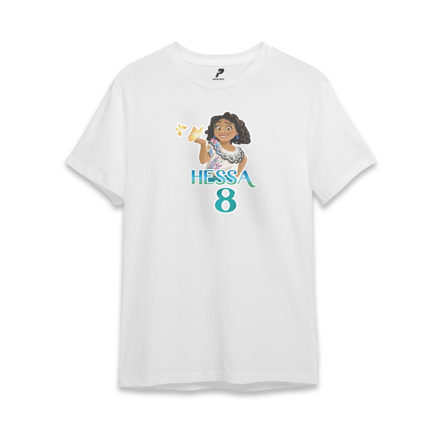 Encanto Theme Birthday T-Shirt White