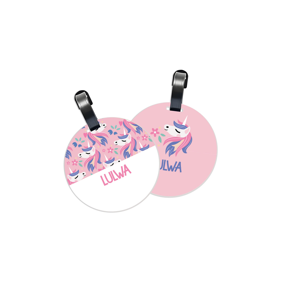 School Tags D090 - Unicorn