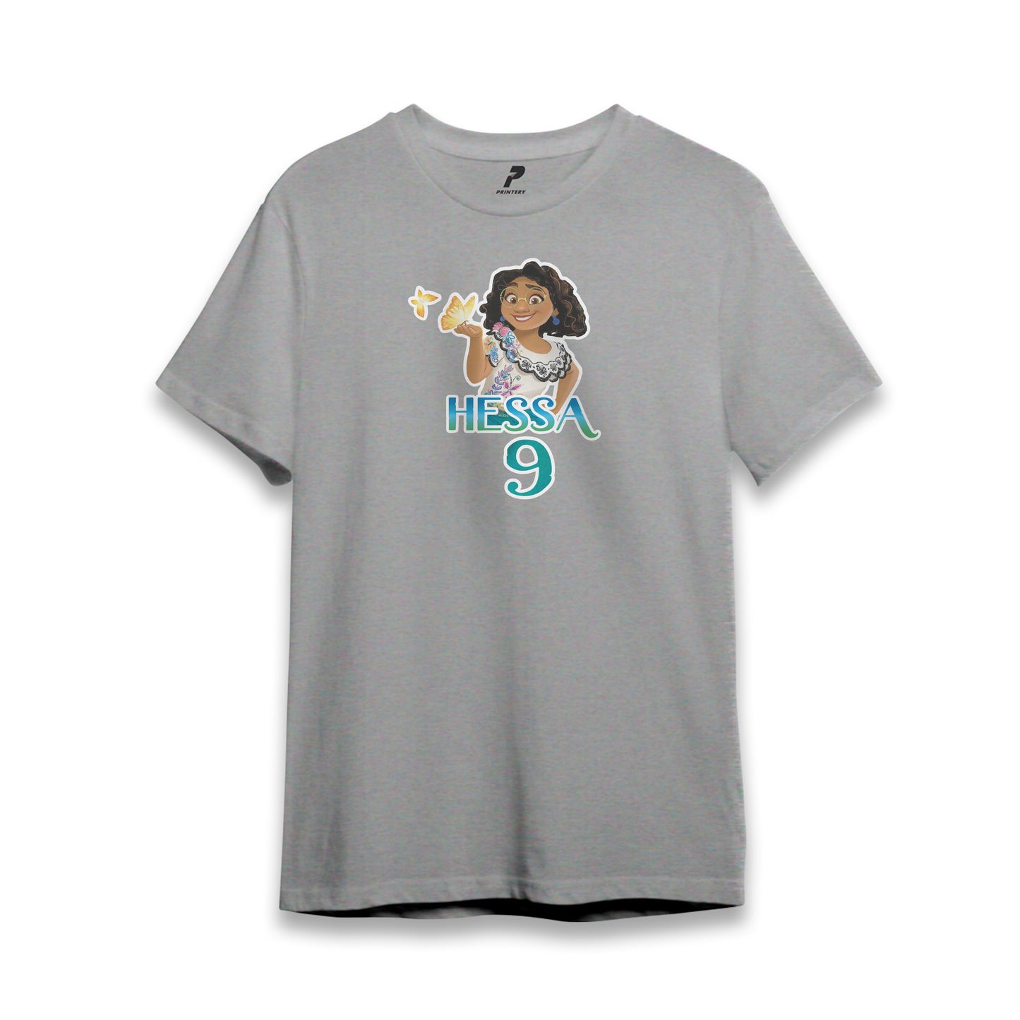 Encanto Theme Birthday T-Shirt Gray
