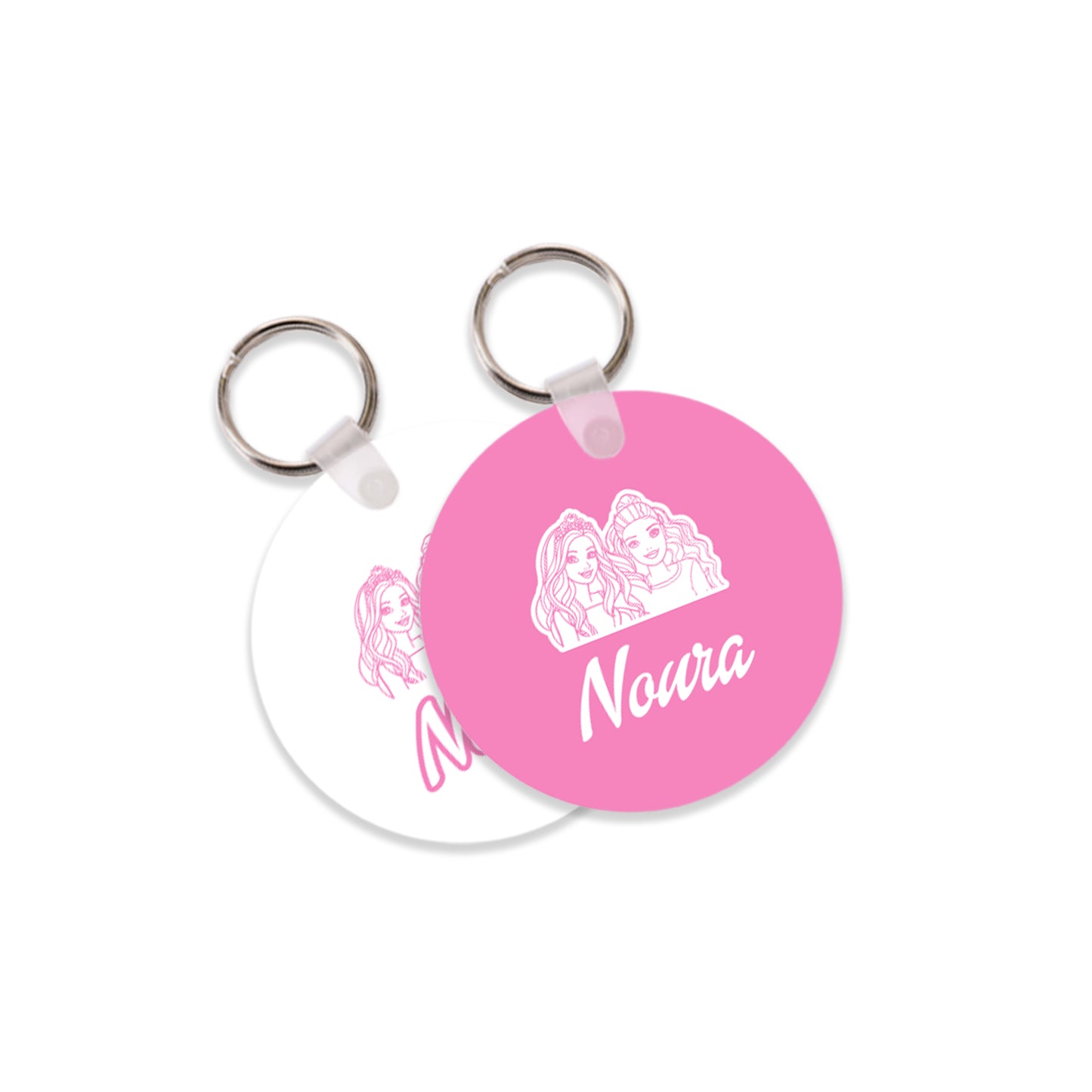 School Tags D104 - Barbie