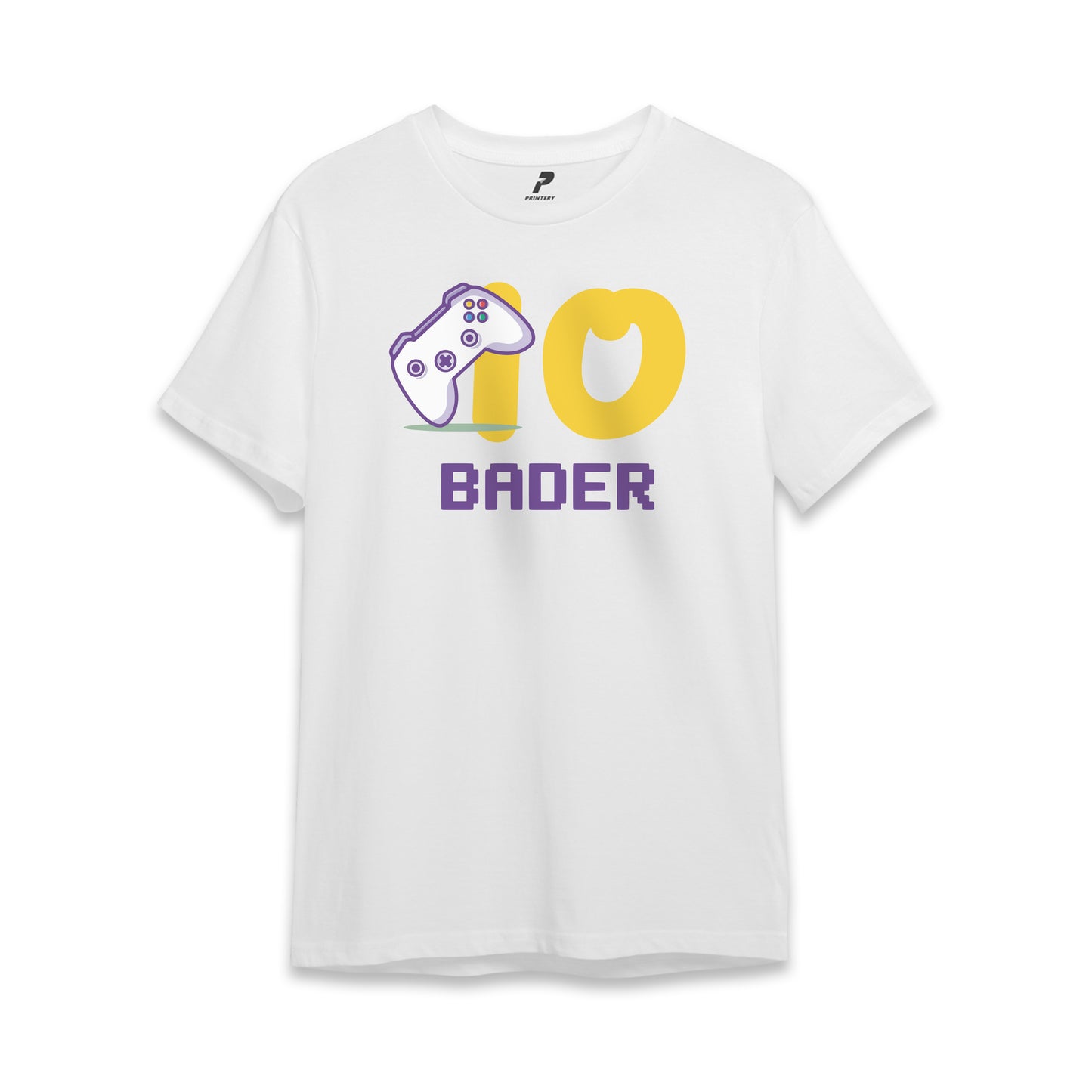 PlayStation Theme Birthday T-Shirt White