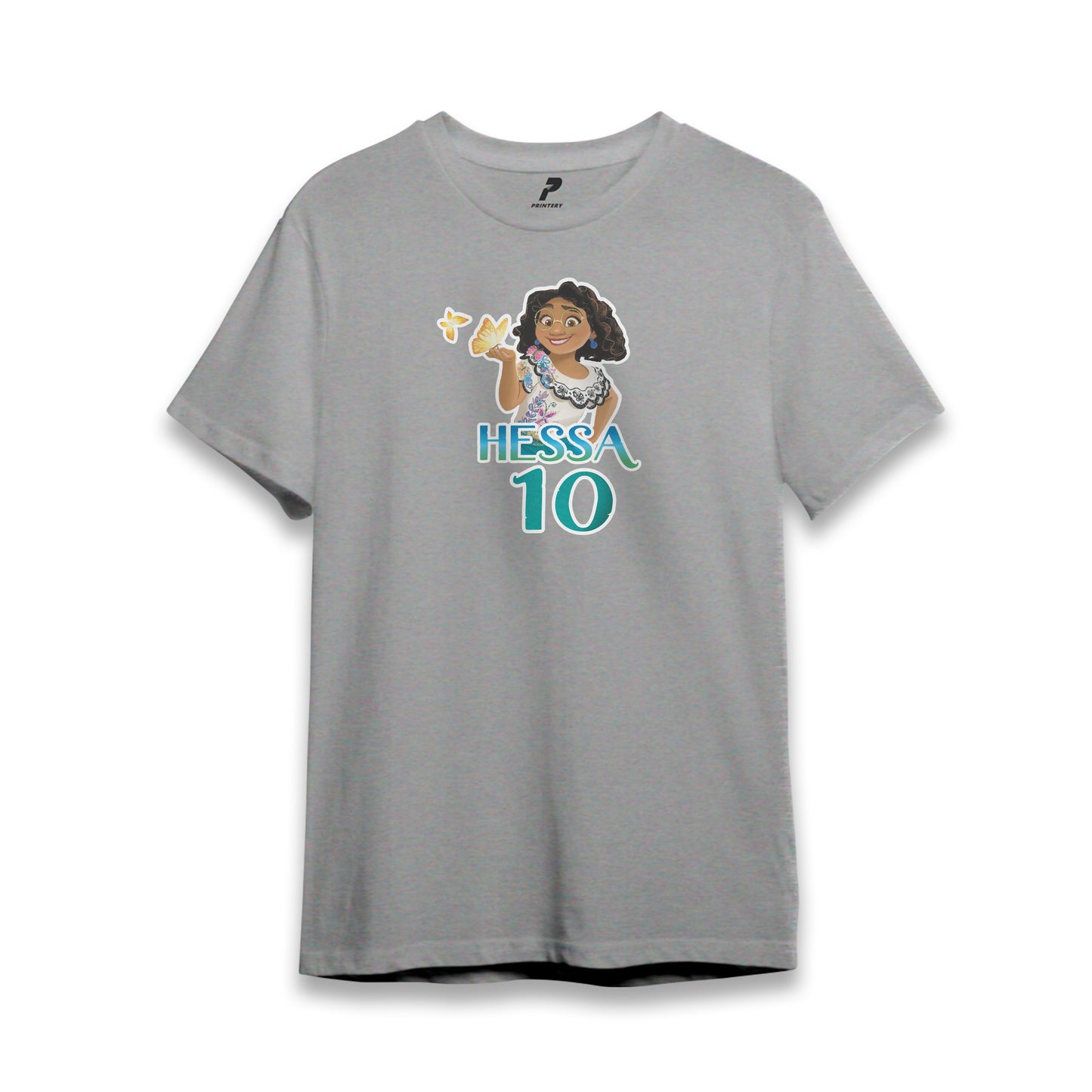 Encanto Theme Birthday T-Shirt Gray