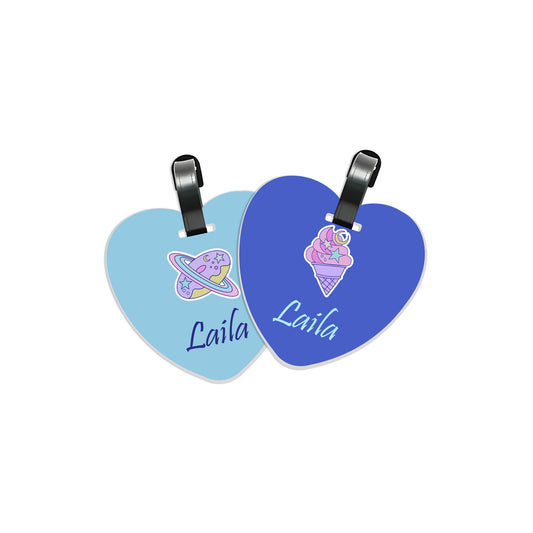 School Tags D110 - Ice Creams & Donuts
