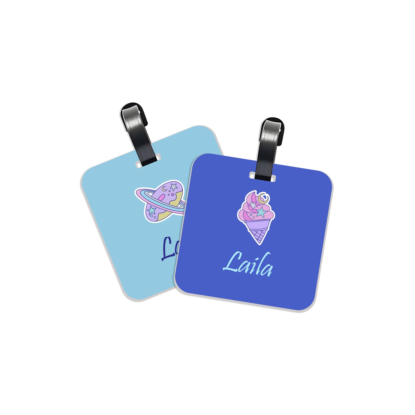 School Tags D110 - Ice Creams & Donuts