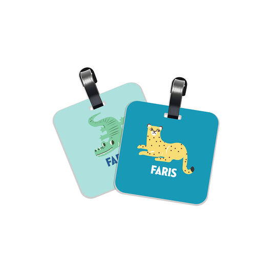 School Tags D117 - Animal