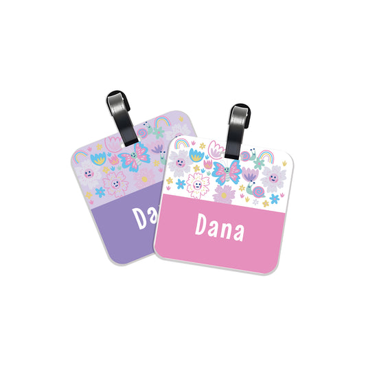 School Tags D119 - Butterfly