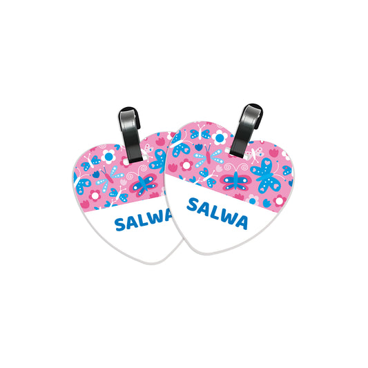 School Tags D120 - Butterfly