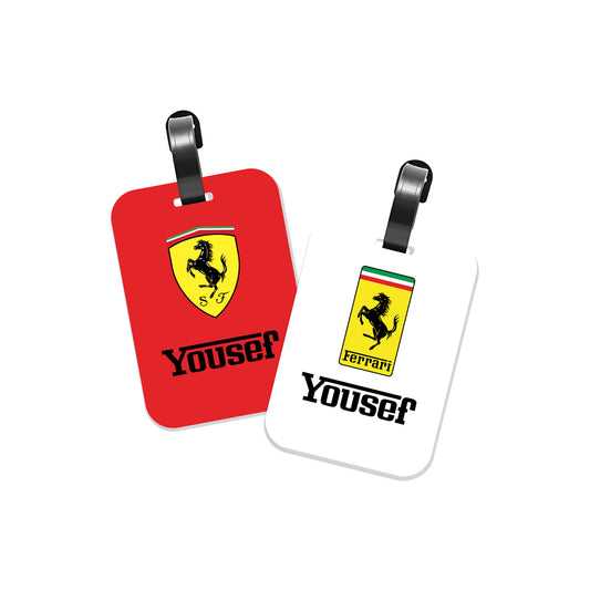 School Tags D169 - Ferrari