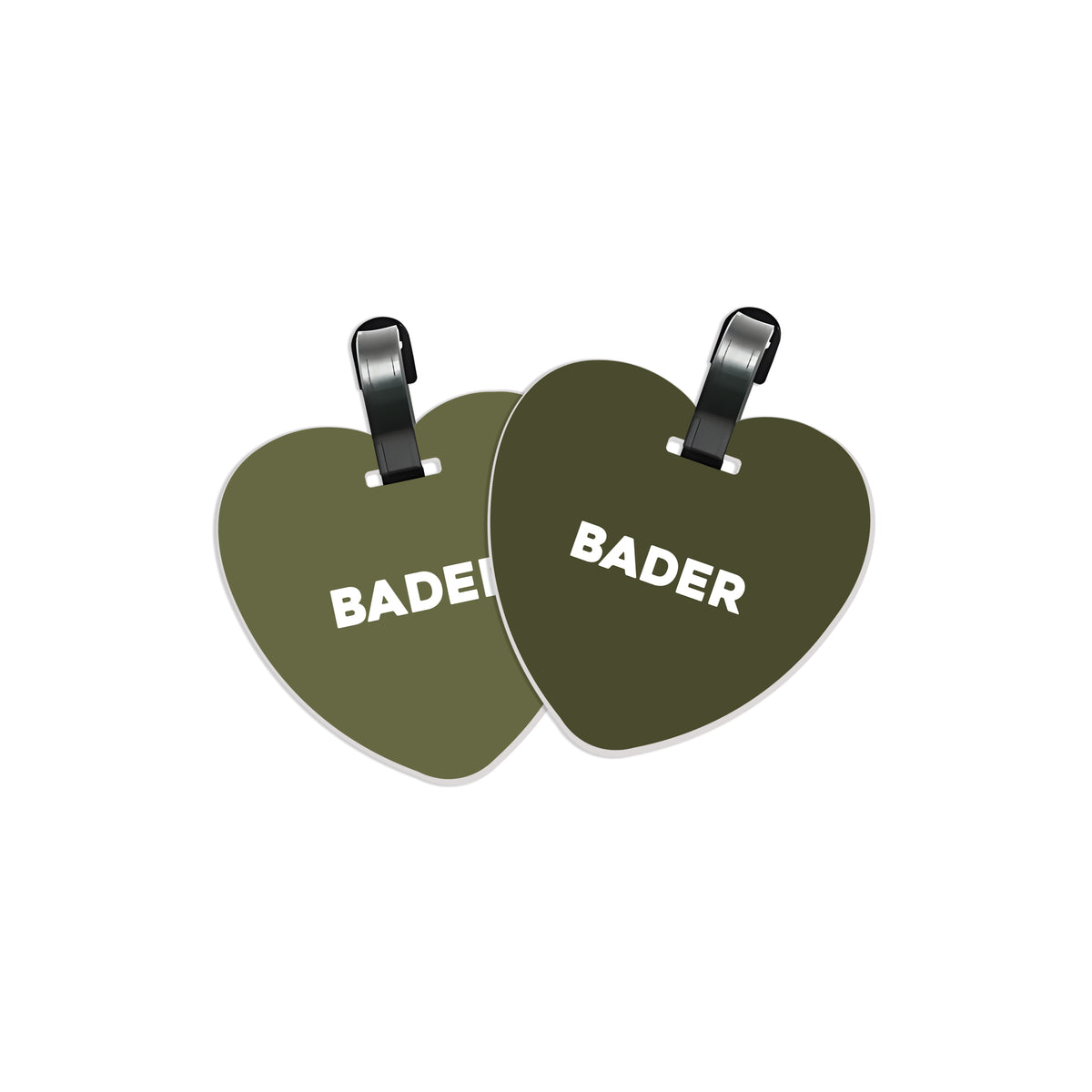 School Tags D188 - Olive