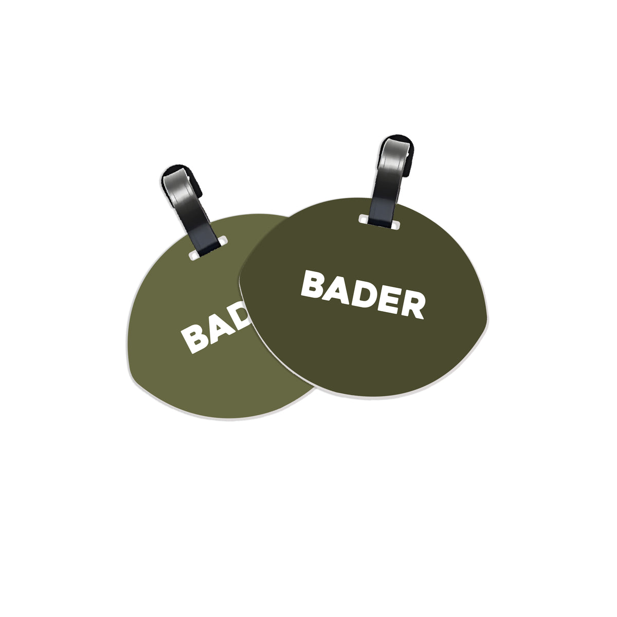 School Tags D188 - Olive