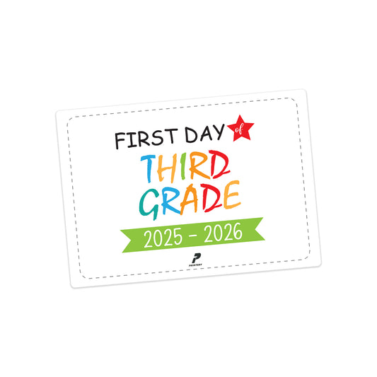 Grade Photo Card - Third Grade