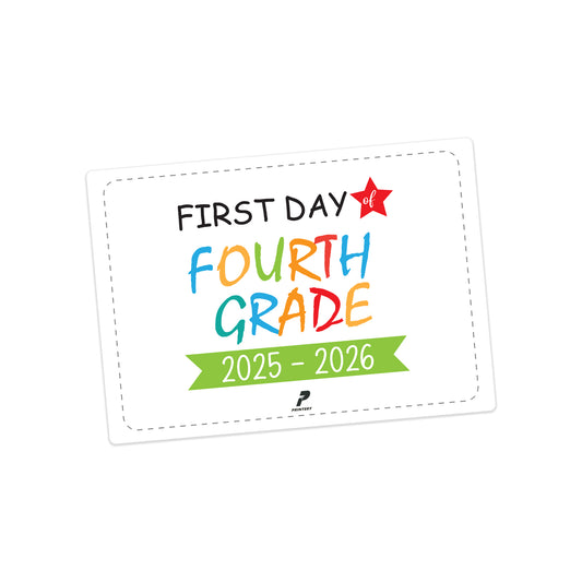 Grade Photo Card - Fourth Grade