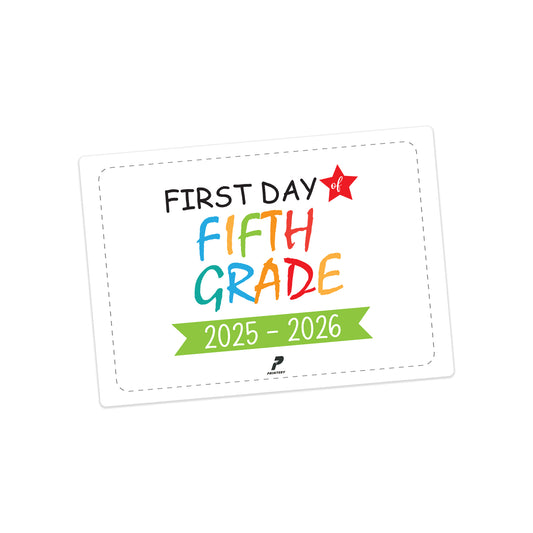 Grade Photo Card - Fifth Grade