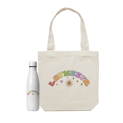 Tote bag & Bottle Gift Set D683