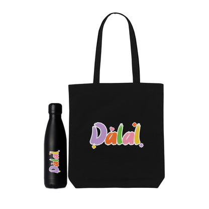Tote bag & Bottle Gift Set D685