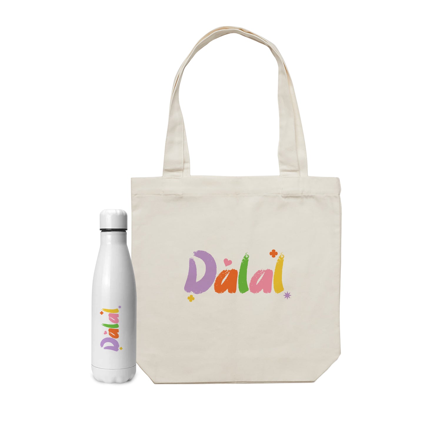 Tote bag & Bottle Gift Set D685