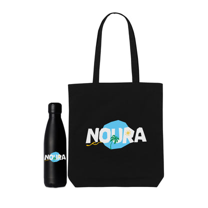 Tote bag & Bottle Gift Set D686