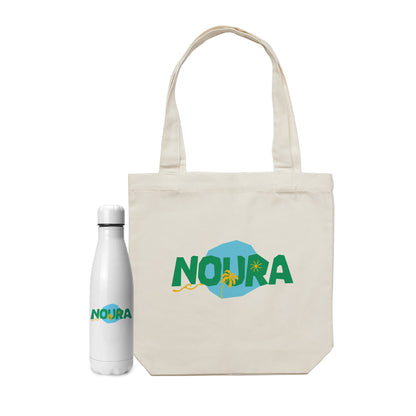 Tote bag & Bottle Gift Set D686