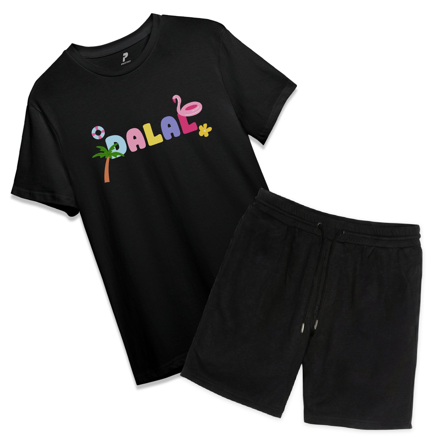 T-Shirt & Shorts Set D687