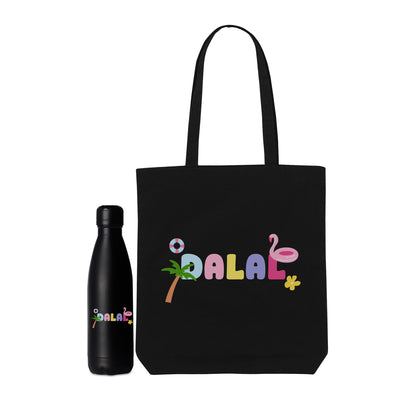 Tote bag & Bottle Gift Set D687