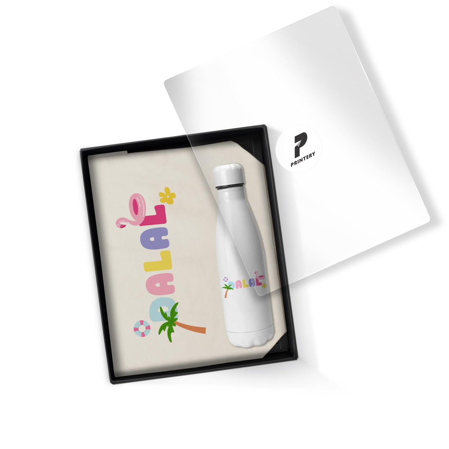 Tote bag & Bottle Gift Set D687