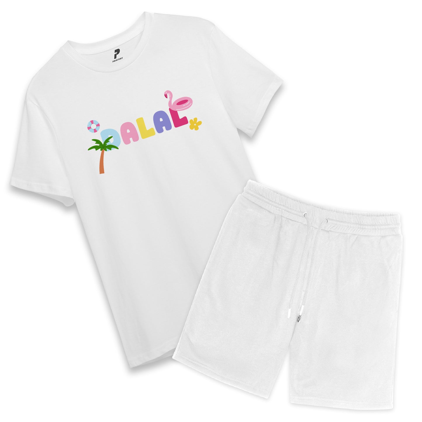T-Shirt & Shorts Set D687