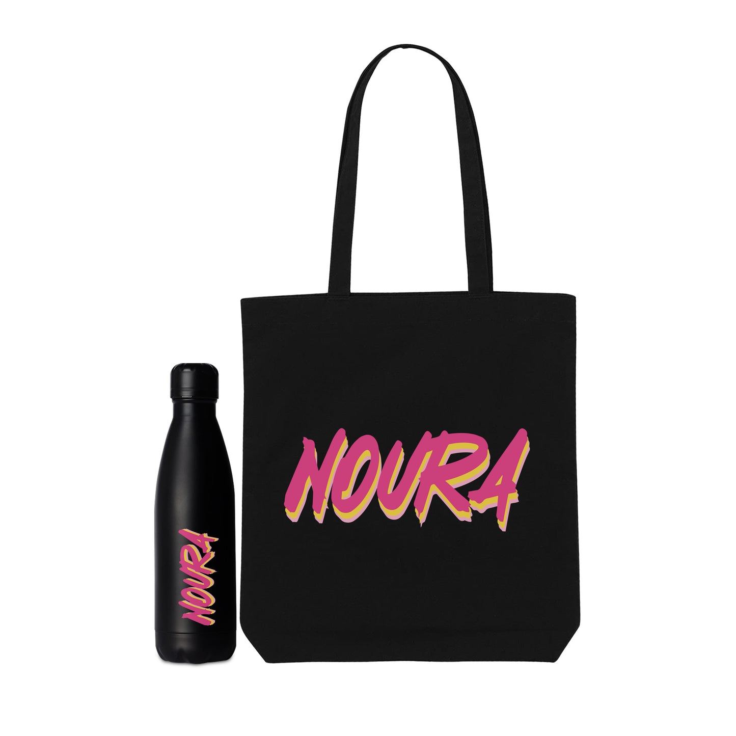 Tote bag & Bottle Gift Set D693